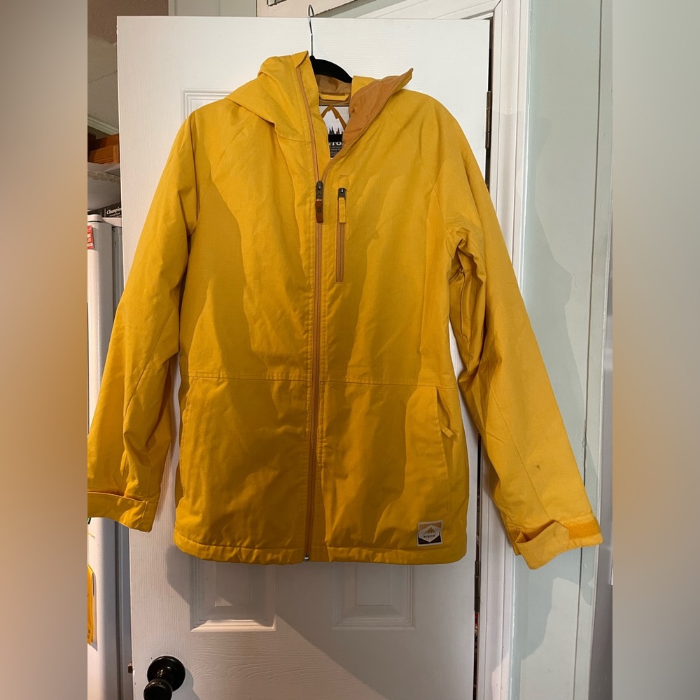 Burton Dryride Snow Jacket Yellow XS